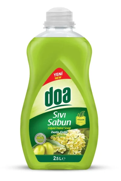 DOA SIVI SABUN 2500 ML ZEYTİN ÇİÇEĞİ 1*6