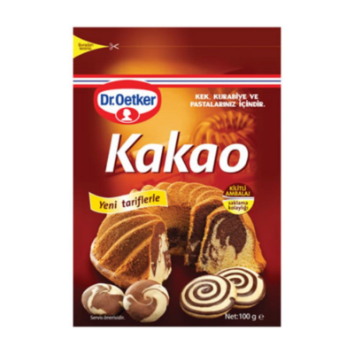 DR OETKER KAKAO 100 GR KİLİTLİ 1*24