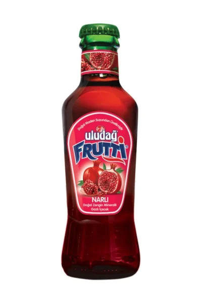 ULUDAĞ FRUTTİ MEYVELİ MADEN SUYU 200 ML NARLI 1*24