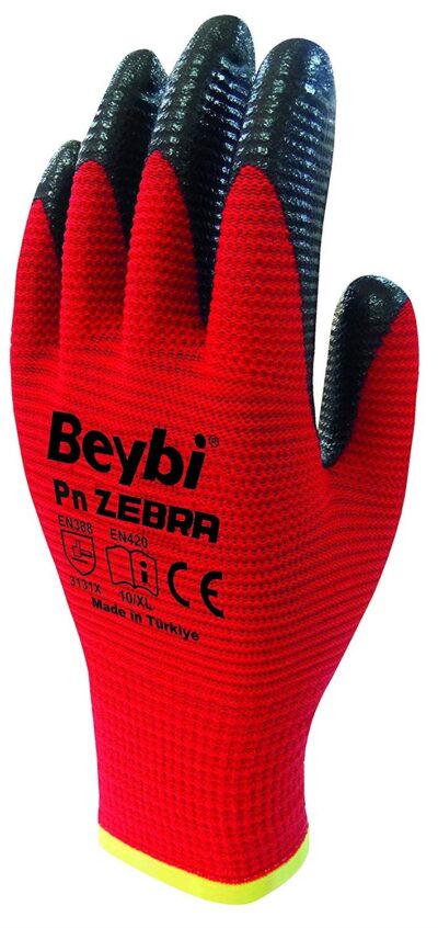 BEYBİ İŞÇİ ELDİVENİ ZEBRA 1*12