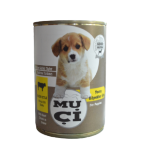 MUÇİ YAVRU KÖPEK MAMASI 400 GR SIĞIR ETLİ 1*12